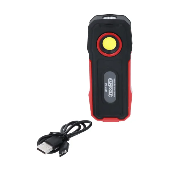 Lampa Mana Pliabila 300Lm, LED COB 3W, 3,7V/1200mAh, IP65, IK08, USB-C - imagine 5