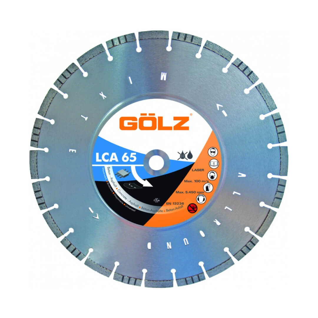 3789_973_prd-1-1.jpg Disc diamantat Golz combinat, beton/asfalt, LCA65 450x25,4 mm - imagine 1