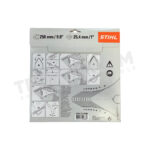 Cutit pentru defrisat, 3 taisuri, STIHL 250mm 3F - imagine 3