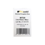 Electrozi tungsten rosu Proweld, 2,4x175 mm WT20 10 buc - imagine 2