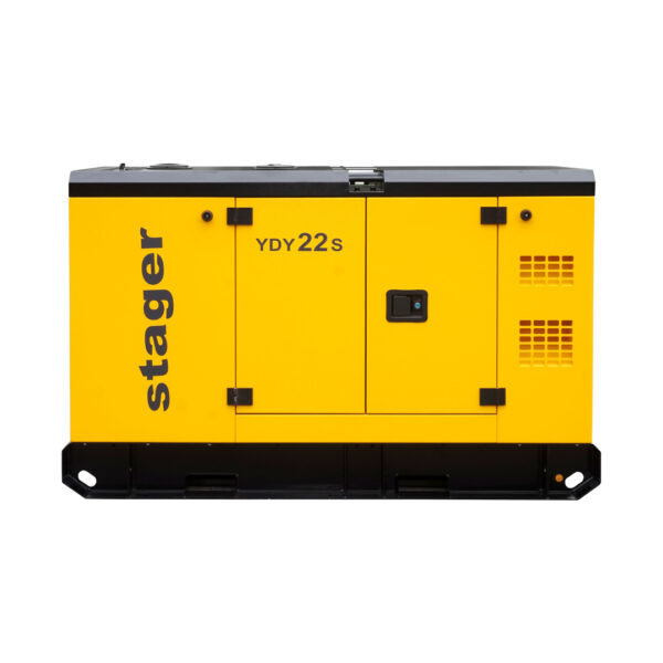 Generator trifazat STAGER, YDY 22S3, 16 kW, pornire electrica, diesel, insonorizat - imagine 3