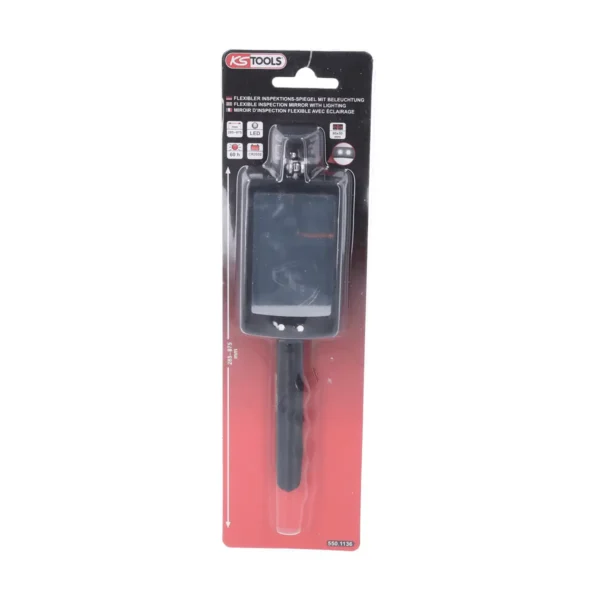 Oglinda flexibila pentru inspectie, cu iluminat LED, baterie CR2032, 60 ore durata iluminare - imagine 6