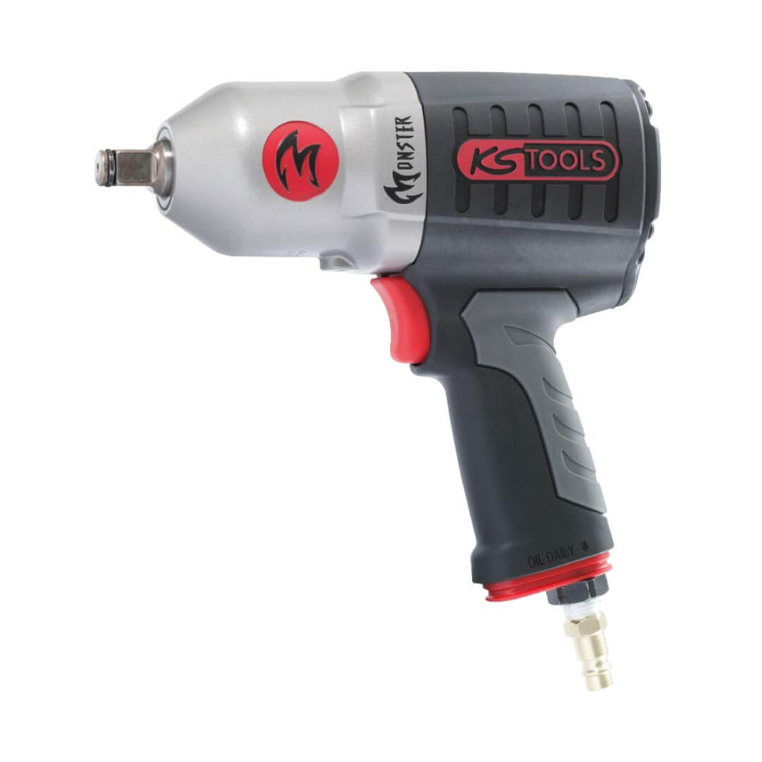 61GQyOeb-hL.jpg Masina de insurubat cu impact KS Tools 515.1210, 1/2” MONSTER 1690 Nm - imagine 1