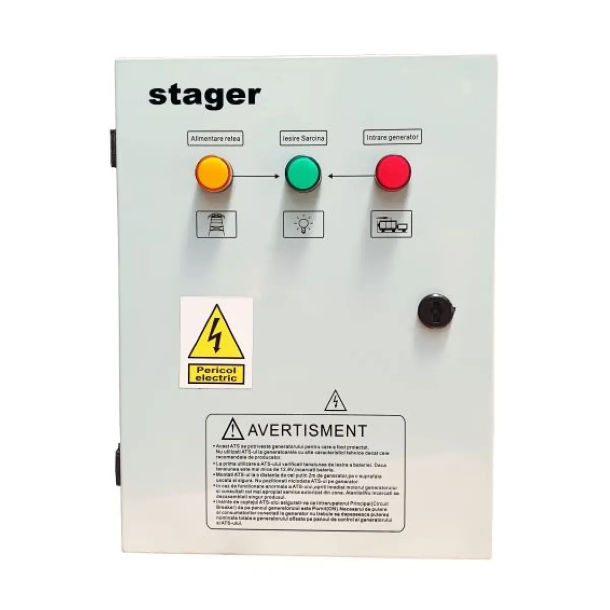 81448_6129_115800YPA20063F12S_1.webp Stager YPA20063F12S Automatizare Monofazata 63A, 12Vcc, Protectie - imagine 1