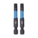 2 Biti impact black, MAKITA, hex ¼, T30, 50 mm - imagine 2