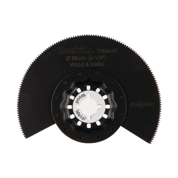 Panza segmentata MAKITA Starlock 85 mm – taieri precise in lemn & metale neferoase - imagine 3