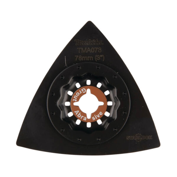 Panza MAKITA TCT HM/RIFF GRIT20 B-65062, 78 mm, Starlock - Pentru adezivi pentru placi ceramice - imagine 4