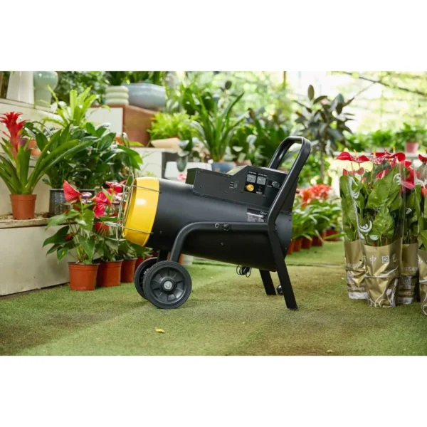 Zobo ZB-EC15 – Aeroterma electrica 15 kW, 400V,  300 m³ - imagine 8