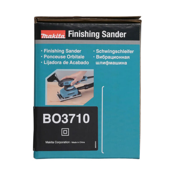 Masina de slefuit alternativa MAKITA, BO3710, 92X185 mm, 190 W - imagine 3