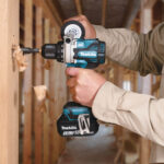 Masina de gaurit si insurubat MAKITA, DDF 486RTJ, 2 acumulatori 3Ah, 18V, mandrina 13 mm, 130 |Nm, brushless - imagine 3