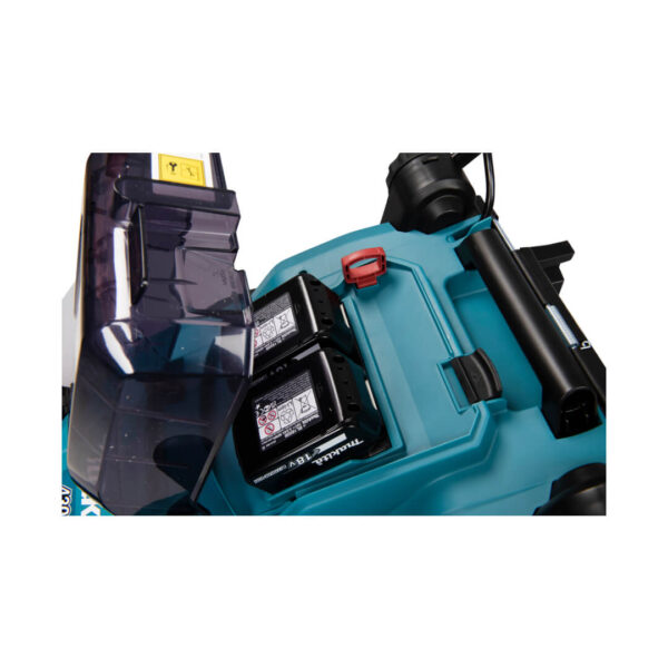 Masina de tuns iarba MAKITA DLM432PT2, XT 18V, 43 cm, livrata cu 2 acumulatori 18V 5,0Ah si incarcator dublu rapid - imagine 4