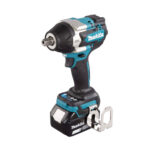 Masina de insurubat cu impact MAKITA, cu acumulatori DTW 701RTJ, 18V, 700 Nm, 2 acumulatori 5 Ah, brushless, fara perii