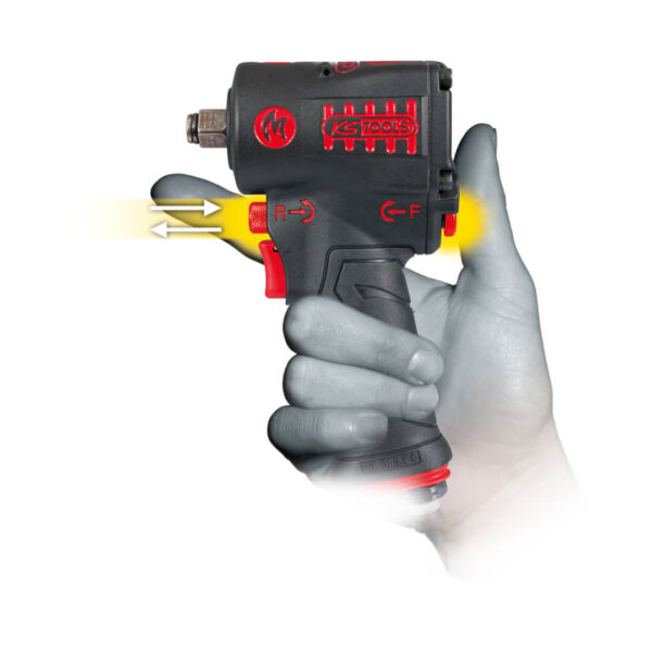 Masina de insurubat cu impact KS Tools 515.1270, 1/2” mini MONSTER 1390 Nm - imagine 5