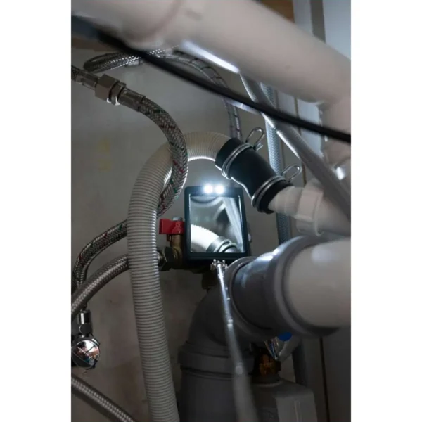 Oglinda flexibila pentru inspectie, cu iluminat LED, baterie CR2032, 60 ore durata iluminare - imagine 8
