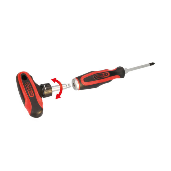 Set surubelnite de impact ERGOTORQUE max, 13 piese, late + PH, KS Tools - imagine 7