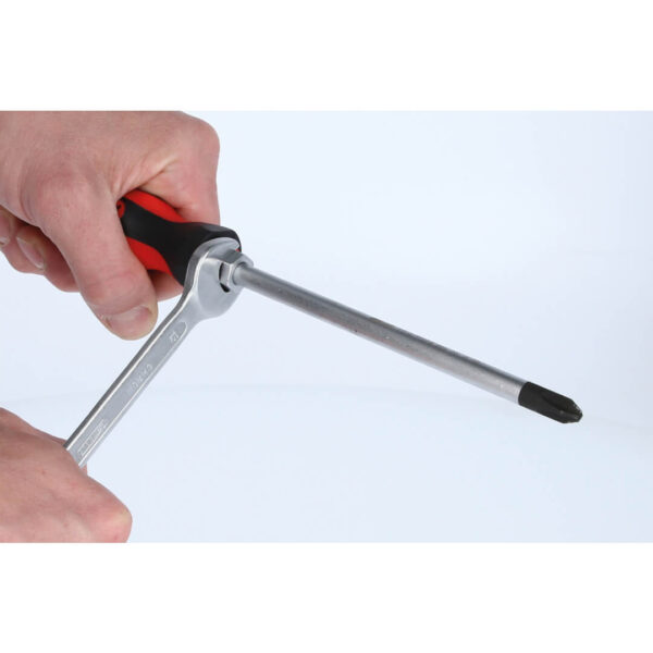 Set surubelnite de impact ERGOTORQUE max, 13 piese, late + PH, KS Tools - imagine 8