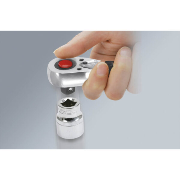 Cheie dinamometrica cu clichet 1/4”, ERGOTORQUE precision, 5-25 Nm, KS Tools - imagine 8