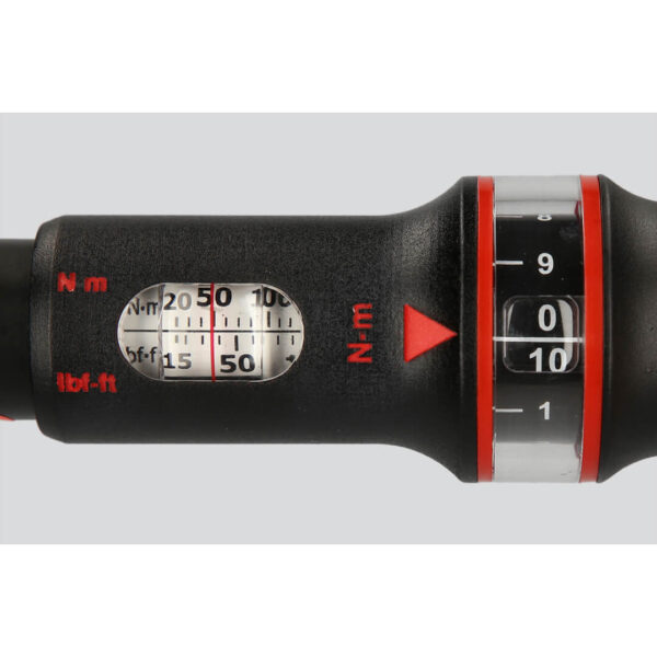 Cheie dinamometrica cu clichet 1/2”, ERGOTORQUE precision, 80-420 Nm, KS Tools - imagine 3