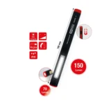 Lanterna LED tip stilou UltimateBEAM, 150 lm, Li-Ion, aluminiu, USB-C