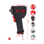 Masina de insurubat cu impact KS Tools 515.1270, 1/2” mini MONSTER 1390 Nm - imagine 2