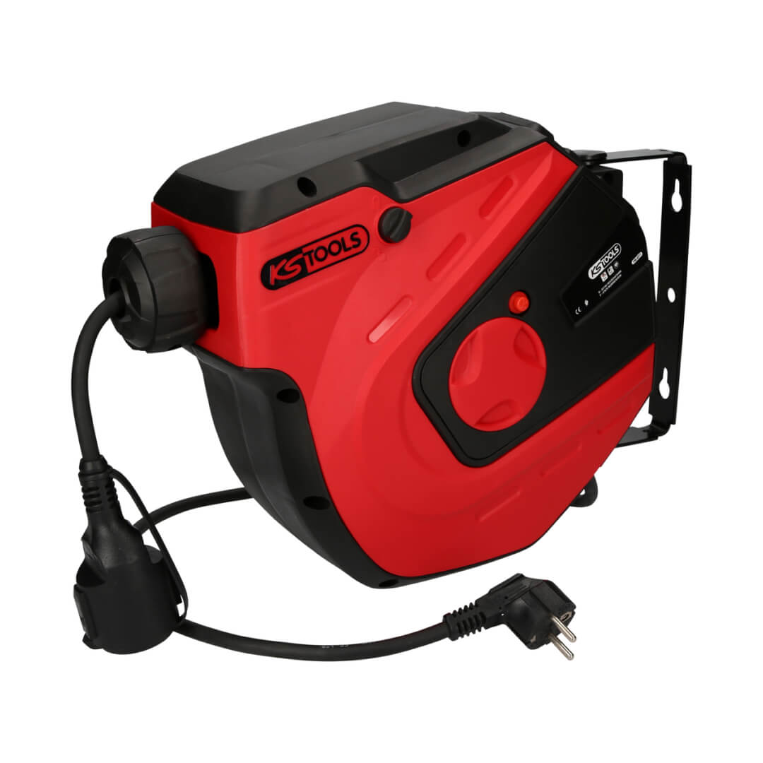FOT_PRO_ALG_150-4217_SALL_AING_V16226a53dcf8fa.jpg Rola tambur automat pentru curent KS Tools 150.4217, 15 m/230 V/3x1,5 mm - imagine 1