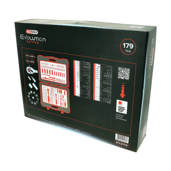 Setul de chei tubulare KS Tools 179 piese - imagine 12