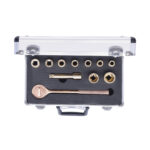 Set chei tubulare ANTIex BRONZE Plus 1/2” 11 piese, KS Tools - imagine 2