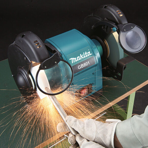 Polizor de banc MAKITA GB801 - 550W, 200 mm - imagine 3