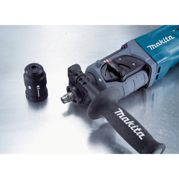 Ciocan rotopercutor SDS Plus MAKITA, HR 2470, 2,4 J, 780 W, diametrul de gaurire 24 mm - imagine 4