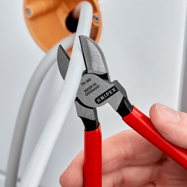 Cleste de taiere sfic, cu falci laterale Knipex, 160 mm - imagine 7