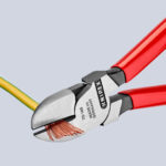 Cleste de taiere sfic, cu falci laterale Knipex, 160 mm - imagine 6