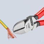 Cleste de taiere sfic, cu falci laterale Knipex, 160 mm - imagine 4