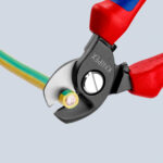 Foarfeca de taiat cabluri, Knipex, 165 mm - imagine 4