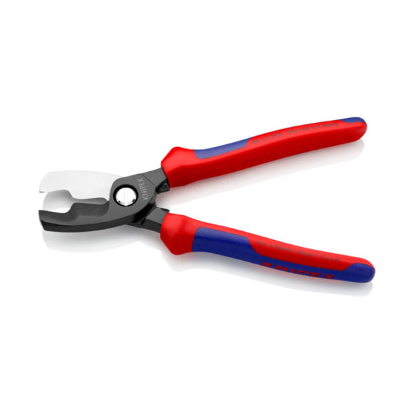 Cleste de taiere pentru cabluri, maner bicomponent Knipex, 200 mm - imagine 3