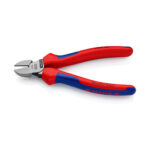 Cleste de taiere sfic, cu falci laterale, maner bicomponent Knipex, 160 mm - imagine 3