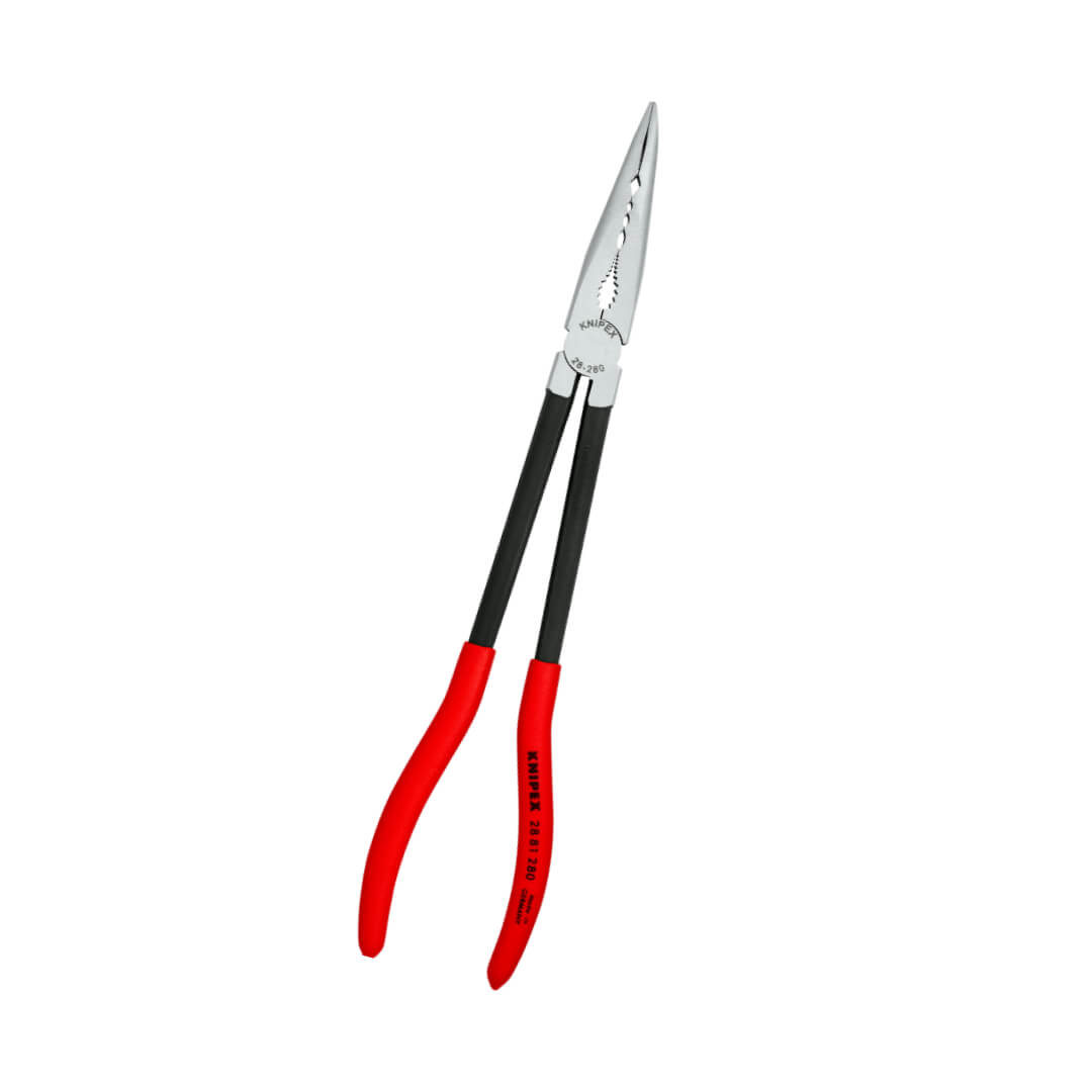 IM0007492.jpeg Cleste de prindere, de montaj, cu varfuri curbe, Knipex - imagine 1