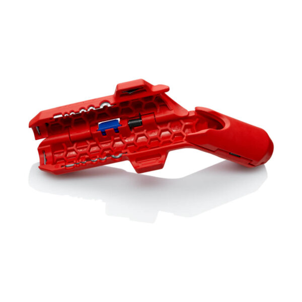 Dispozitiv de dezizolat cabluri ondulata Knipex, Ø13-32 mm - imagine 3