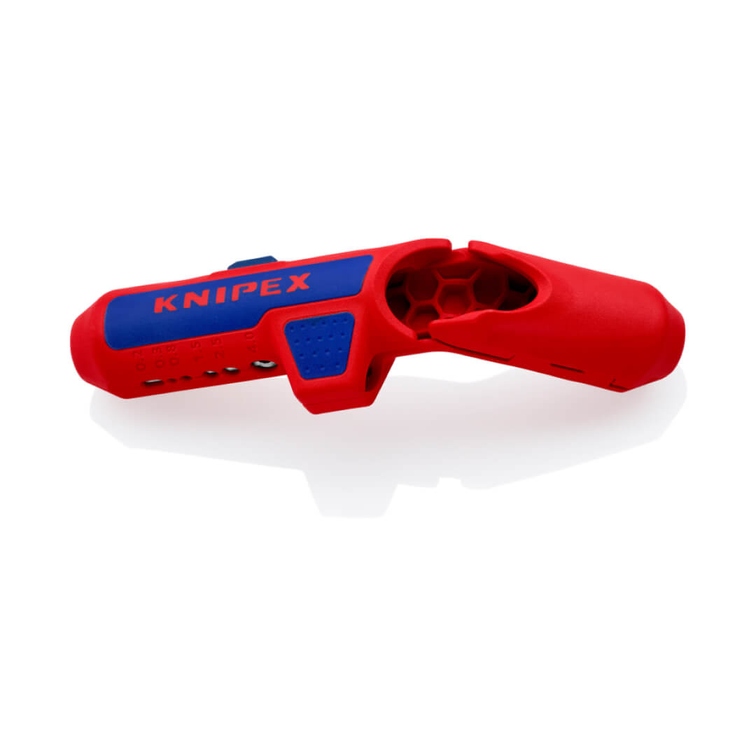 Dispozitiv de dezizolat cabluri ondulata Knipex, Ø13-32 mm - Technokom