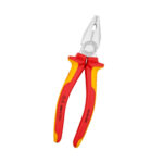 Cleste combinat multifunctional, maner bicomponent Knipex, 200 mm