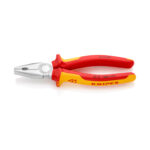 Cleste combinat multifunctional, maner bicomponent Knipex, 200 mm - imagine 2