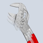 Cleste cu falci drepte, cheie cu falci reglabile Knipex, 250 mm - imagine 8