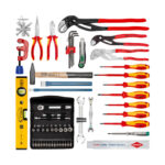 Trusa de scule pentru instalatori, 52 piese, Knipex - imagine 4