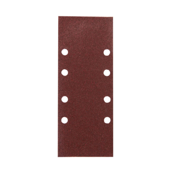 Hartie abraziva MAKITA, BO3710 / BO3711, set 10 bucati, gr.80, 8 gauri, 93x228 mm, P-31859 - imagine 2