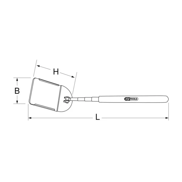 Oglinda flexibila pentru inspectie, cu iluminat LED, baterie CR2032, 60 ore durata iluminare - imagine 10