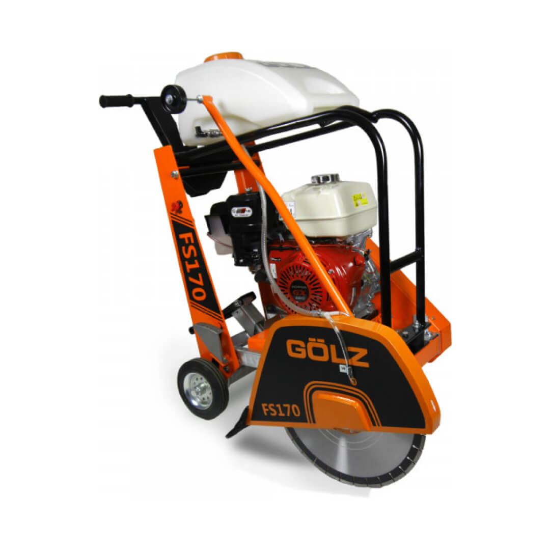 fs170_main.jpg Masina de taiat beton asfalt GOLZ, FS170, HONDA GX390, 190 mm - imagine 1