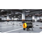 Zobo ZB-EC15 – Aeroterma electrica 15 kW, 400V,  300 m³ - imagine 4