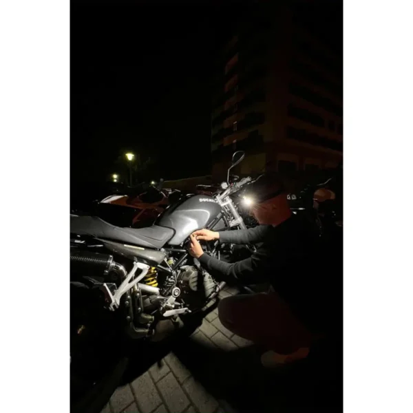Lampa Frontala de Exterior 270° cu Senzor de Miscare - imagine 17