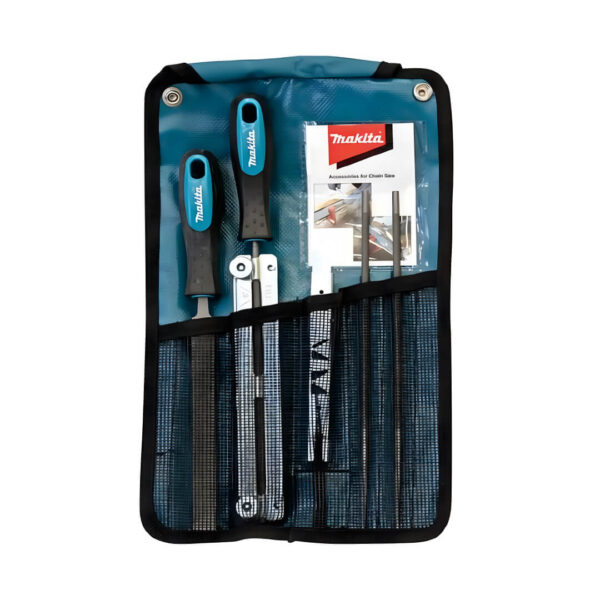 Set ascutire lant MAKITA cu pila de 4 mm si husa de protectie - imagine 4