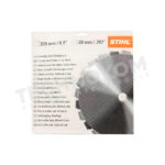 Disc pentru defrisat STIHL, 225x20 mm, 24 dinti - imagine 2