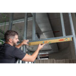 Nivela aluminiu cu magnet Sola, 80 cm, cod AZM 80, aurie - imagine 5